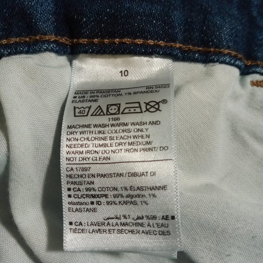 Old Navy Extra High Rise Flare Jeans Womens 10 Dark Wash Blue Stretch Denim - Picture 4 of 10